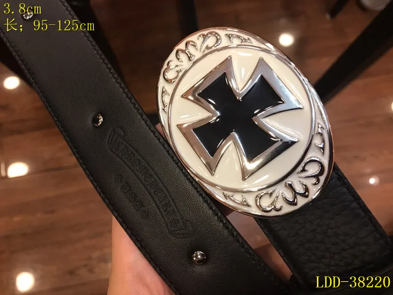 Chorme Heart Belt 38mmX95-125 8L12